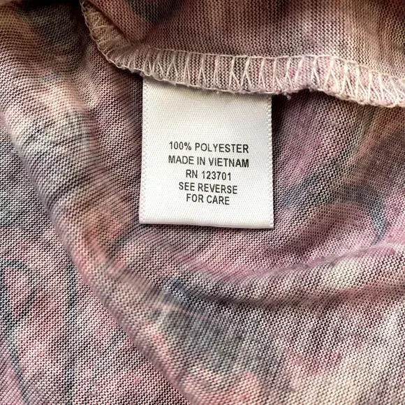 y2K Rhinestone Pink Mandala Butterfly Whimsigoth Fairycore Coquette Blouse Sz S - Picture 14 of 15